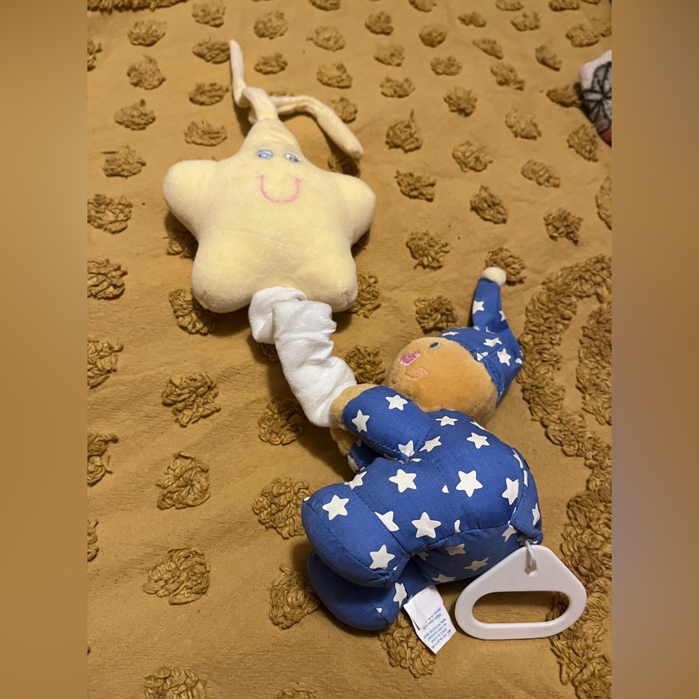 Vintage Starry Night Musical Crib Toy